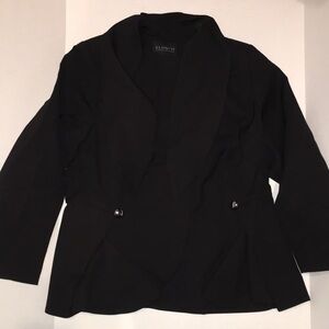 ELOQUII Black Double Button Blazer – Size 18 – NWT